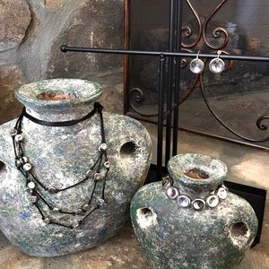 Necklace, bracelet and earring set